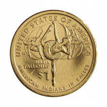 Km#767 1 Dollar 2023 P FC Native American Estados Unidos América Índios Americanos no Ballet