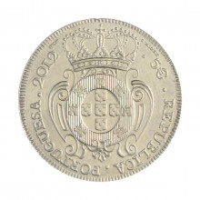 Km#817 5 Euro 2012 FC Portugal Europa Tesouros Numismáticos D. João V Cupro níquel 30(mm) 14(gr)