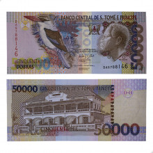 P#68 50000 Dobras 2013 FE São Tomé e Princípe África