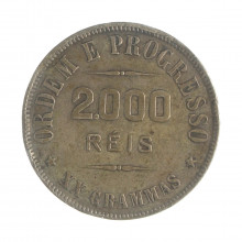 P-696 2000 Réis 1907 MBC