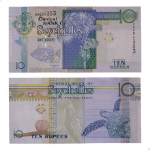 P#42 10 Rupees 2013 FE Seychelles África