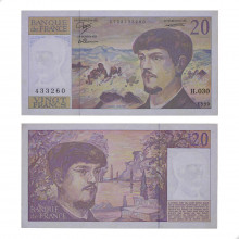 P#151c 20 Francs 1990 SOB/FE França Europa
