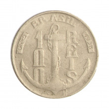 Moeda V-142 100 Réis 1938 MBC Tamandaré Cupro Níquel Ø20mm 4,5gr.