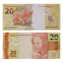 Cédula C-355 HG 20 Reais 2019 FE - Paulo Roberto N. Guedes / Roberto Campos Neto