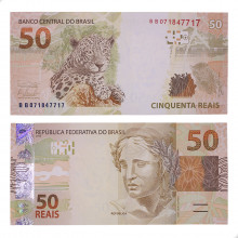 Cédula C-357 BB 50 Reais 2011 SOB/FE - Guido Mantega 2ª Chancela / Alexandre A. Tombini