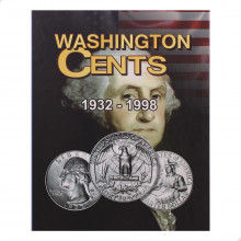 Álbum para Moedas Washington Cents 1932 a 1998