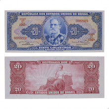 Cédula C-023 20 Cruzeiros 1963 FE