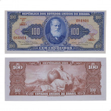 Cédula C-036 100 Cruzeiros 1964  SOB/FE