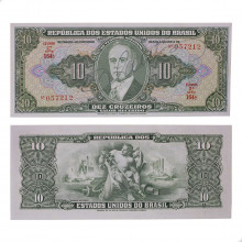 Cédula C-075 10 Cruzeiros 1950 FE