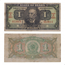 Cédula C-001 1 Cruzeiro 1944  MBC