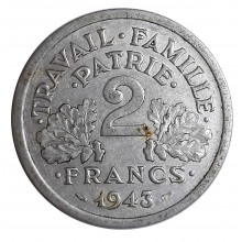 2 Francos 1943 MBC França Europa