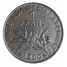 KM#775 1 Peseta 1953 MBC Espanha Europa