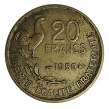 20 Francos 1950 MBC+ França Europa