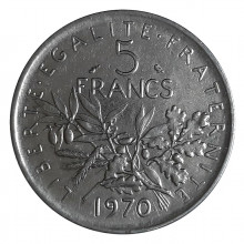 5 Francos 1970 MBC+ França Europa
