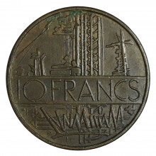 10 Francos 1975 MBC França Europa