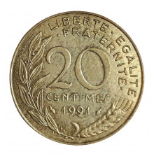 20 Cents 1991 MBC França Europa
