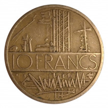 10 Francos 1977 MBC França Europa