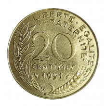 20 Cents 1991 MBC+ França Europa