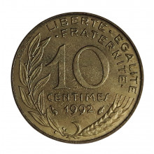10 Cents 1992 MBC França Europa