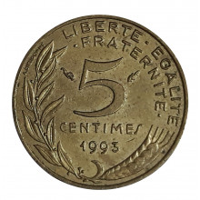 5 Cents 1993 MBC França Europa