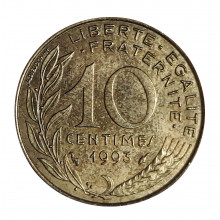 10 Cents 1993 MBC França Europa