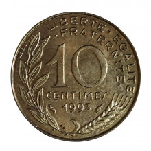 10 Cents 1993 SOB França Europa