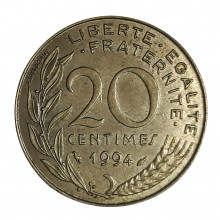 20 Cents 1994 MBC França Europa
