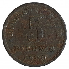 5 Pfennig 1920 MBC Alemanha Europa
