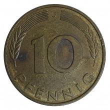 10 Pfennig 1995 J MBC Alemanha Europa