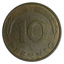 10 Pfennig 1996 J MBC Alemanha Europa