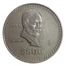 500 Pesos 1987 MBC+ México América