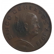 Km#427 5 Centavos  1973 MBC México América