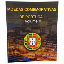 Álbum Moedas Comemorativas de Portugal Vol. II