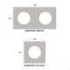 Coins Holder Porta Moedas Grampeável Organizer