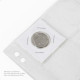 Coins Holder Porta Moedas Grampeável Organizer