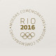 Estojo para Moedas Olímpicas Rio 2016 Branco