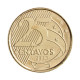 Moeda-V-543-25-Centavos-2023-FC-Aço-Revestido-de-Bronze-25mm-75gr