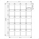 Álbum Fichário 10 Folhas Para 200 Moedas 28x21 Cobra XL