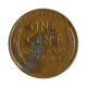 Km#132 1 Cent 1942 MBC+ Estados Unidos  América  Lincoln Cent Espiga de Trigo  Bronze  19(mm) 3.11(gr)