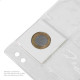 Coins Holder Porta Moedas Reutilizável Organizer