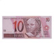 Cédula C-295 10 Reais 2003 FE - Antônio Palocci Filho / Henrique C. Meirelles