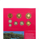 Blister 7 Moedas 1 Medalha 1994 FC Antilhas Holandesas América