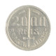 Moeda P-720 2000 Réis 1935 MBC Duque de Caxias Prata 0.500 Ø26mm 8gr.