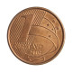 Moeda V-463 1 Centavo 2004 SOB Aço R Cobre Ø17mm 2,4gr.