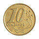Moeda V-491 10 Centavos 1998 MBC/SOB Aço R Bronze Ø20mm 4,8gr.