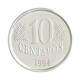 Moeda V-446 10 Centavos 1994 MBC+ Aço Inoxidável Ø22mm 3,6gr.
