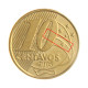 Moeda V-498 10 Centavos 2005 MBC Globo Triplo Aço R Bronze Ø20mm 4,8gr.*
