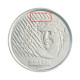 Moeda V-453 50 Centavos 1995 MBC Data Vazada Aço Inoxidável Ø23mm 3,92gr.*