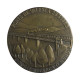 Medalha Ponte de Valenca 25-3-1886 Ponte de Barca de Alva 1978 MBC/SOB Portugal Europa Bronze Ø70mm 179gr.
