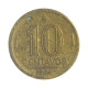 Moeda V-180b 10 Centavos 1944 BC S/Sigla Bronze Alumínio Ø17mm 3gr.
